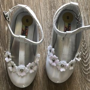 White Mary Jane Toddler shoes